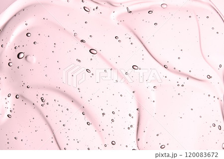 Texture of the hair gel or hyaluronic gel for the face. 120083672