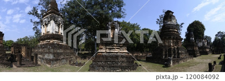 シー・サッチャナーライ歴史公園、ワット・チェーディー・チェット・テーオ シー・サッチャナーライ歴史公園、ワット・チェーディー・チェット・テーオ 120084092