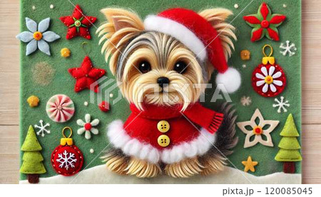 サンタコスのヨークシャーテリア 120085045