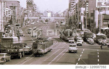 ・古い絵葉書　玉電　渋谷ー玉川間／玉川電氣鉄道株式會社發行 玉電｜東急フォトミュージアム