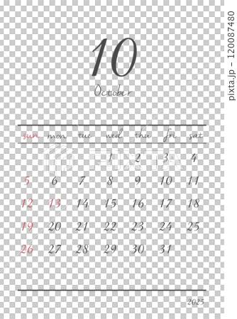 2025_10月_時尚日曆_垂直 2025_10月_時尚日曆_垂直 120087480