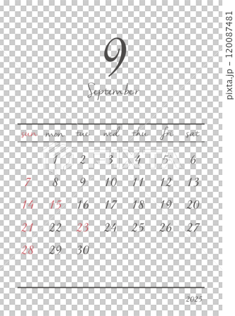 2025_September_Stylish_Calendar_Vertical 2025_September_Stylish_Calendar_Vertical 120087481
