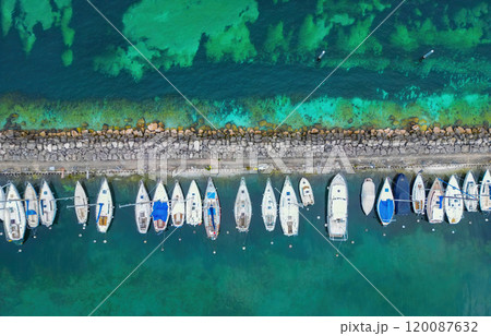 Marina of Geneva Switzerland at Lake Leman 120087632