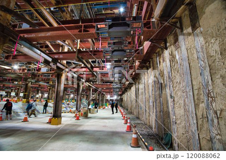 中央新幹線 神奈川県駅(仮称) さがみはらリニアフェスタ 地下駅建設現場 2024/11/11 120088062