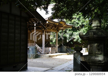 千葉県香取市佐原の諏訪神社の風景 120088934