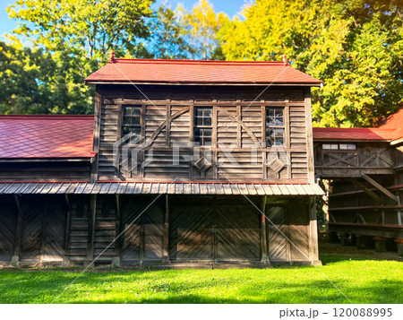 北海道大学第二農場動力室・脱ぷ室・収穫室　2024年9月 120088995
