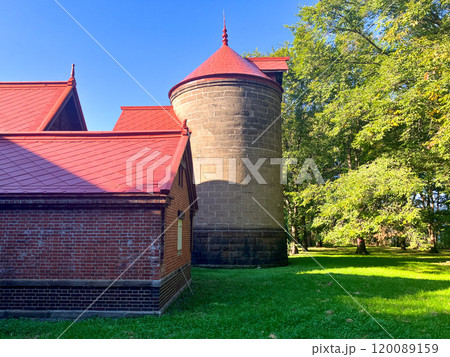 北海道大学第二農場牛舎　2024年9月 120089159