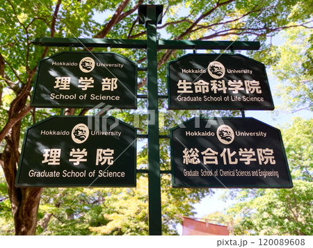 北海道大学 案内板 北海道大学 案内板 120089608