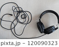 有線のヘッドフォン 120090323
