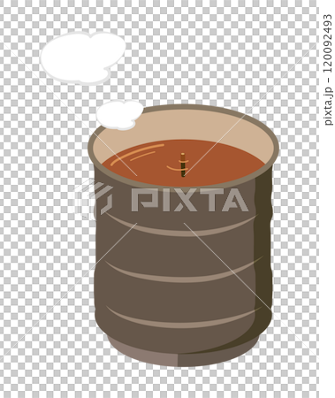 茶與茶柱的插圖 120092493