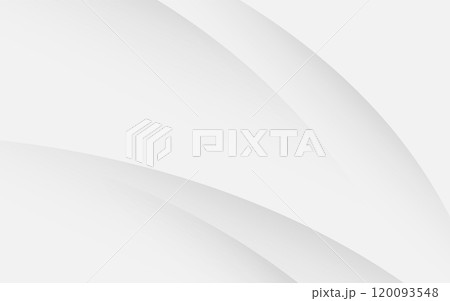 Minimalistic White Abstract Background with Curved Lines Minimalistic White Abstract Background with Curved Lines 120093548