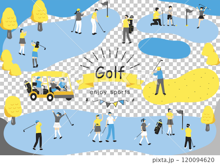 People who enjoy golf 120094620