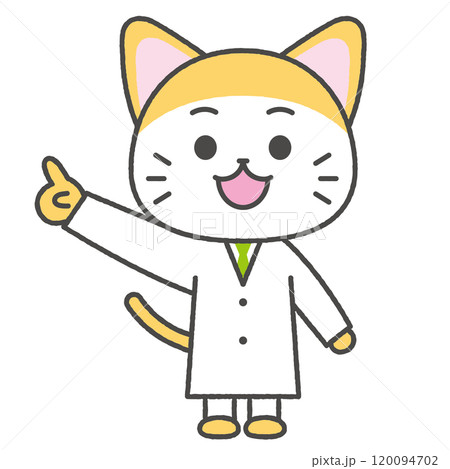 猫のお医者さん　アイコン　イラスト　キャラクター 120094702