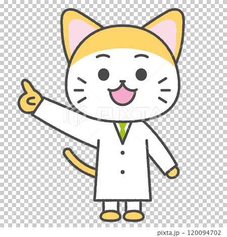 猫のお医者さん　アイコン　イラスト　キャラクター 120094702