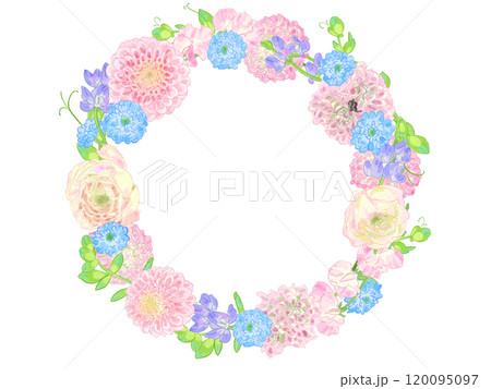 心伝えるピンクリース 120095097