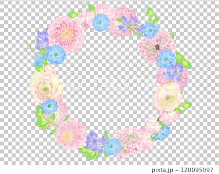 心伝えるピンクリース 120095097