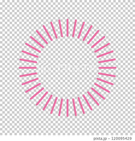 Linear circular frame - feminine pink Linear circular frame - feminine pink 120095429