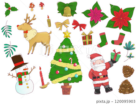 クリスマス素材集 クリスマス素材集 120095903