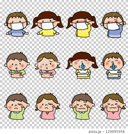 兒童過敏症狀集 120095956