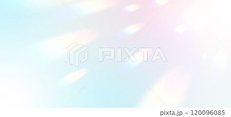 七色に輝くプリズムのイメージ背景 七色に輝くプリズムのイメージ背景 120096085