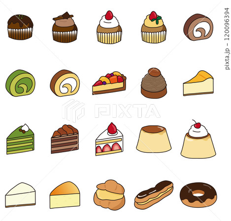 ケーキセット 120096394