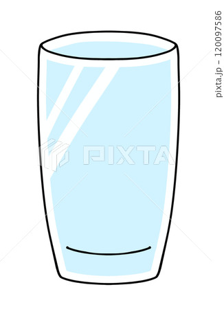 ゆるめシンプルなタンブラー　ベタ塗り 120097586