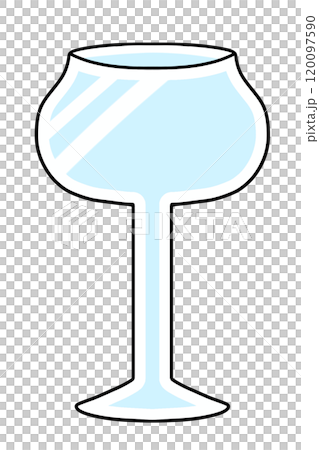 A simple brandy glass with a solid finish 120097590