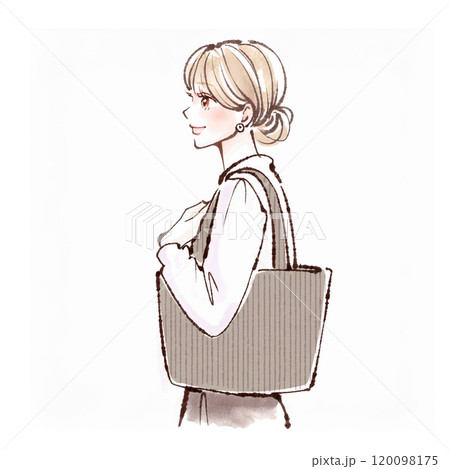 女性・女の子のイラスト素材　 120098175