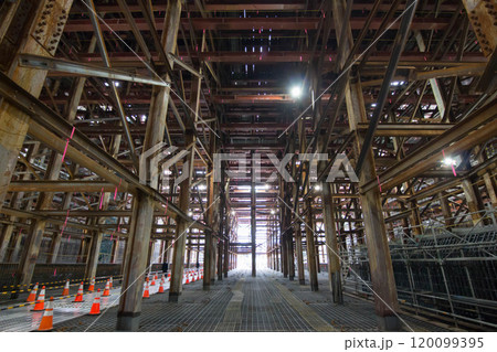 リニア橋本駅の工事現場 リニア橋本駅の工事現場 120099395