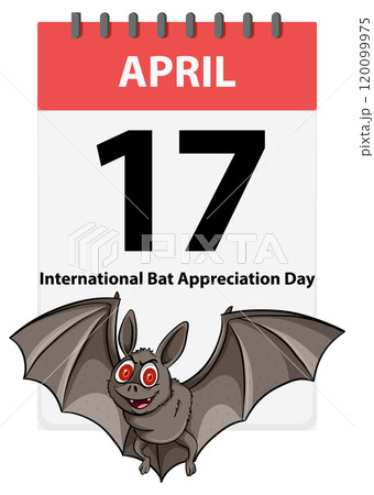 International Bat Appreciation Day Illustration 120099975