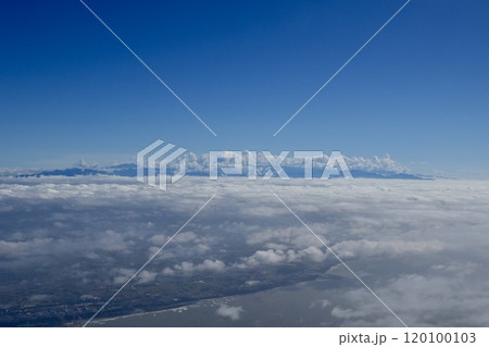 飛行機から見た台湾 120100103