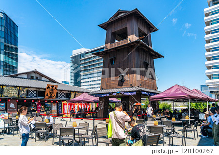 【東京都】江戸情緒薫る豊洲の千客万来 【東京都】江戸情緒薫る豊洲の千客万来 120100267