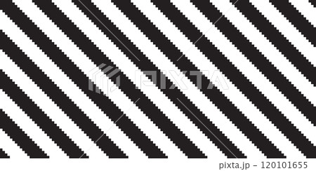 striped zigzag seamless pattern vector cartoon doodle gift wrapping paper tile background repeat wallpaper scarf isolated illustration black white design 120101655