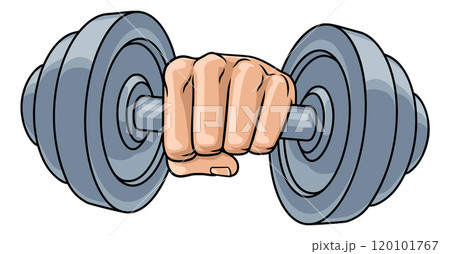Weight Lifting Gym Dumbbell Weights Fist Hand Weight Lifting Gym Dumbbell Weights Fist Hand 120101767