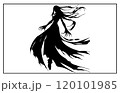 Stylish silhouettes of cosplay, illustration cosplay Stylish silhouettes of cosplay, illustration cosplay 120101985
