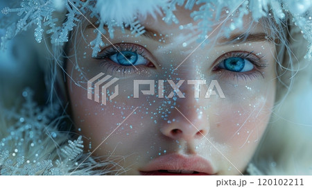 Winter season people concept. 120102211
