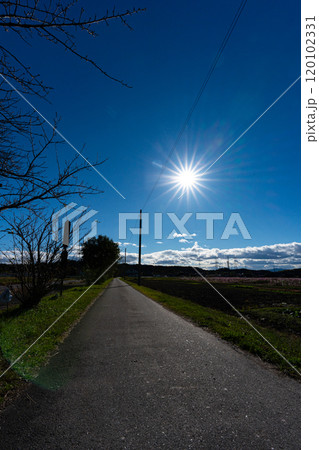 太陽と道 120102331