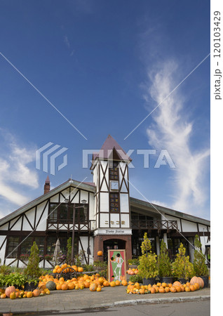 秋のニセコ駅 秋のニセコ駅 120103429