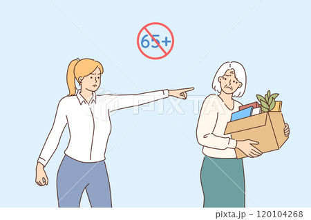 Problem of ageism and discriminatory dismissal from work due to reaching 65 years of age 120104268