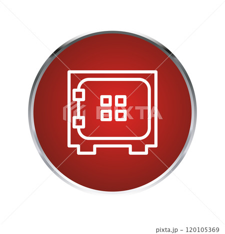 Safe box icon template 120105369