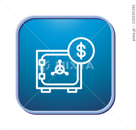 Safe box icon template Safe box icon template 120105392