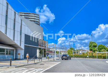 東京都調布市の都市風景　つつじヶ丘駅 120106429