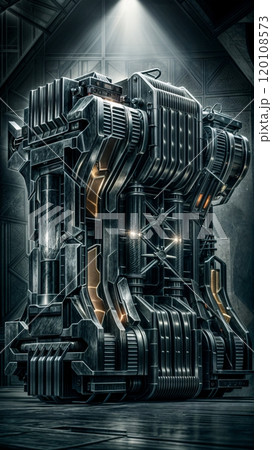 Space container with valuable equipment 120108573