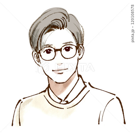 男性・男の子のイラスト素材 120108578