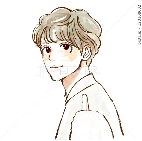 男性・男の子のイラスト素材 120108602