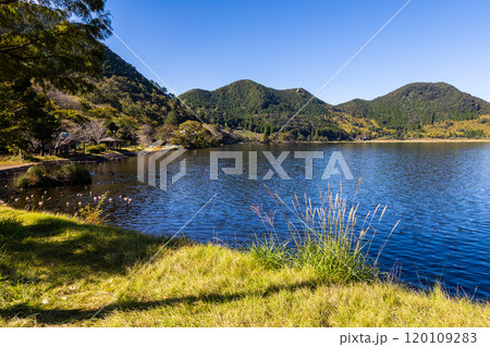 鹿児島県薩摩川内市の藺牟田池 鹿児島県薩摩川内市の藺牟田池 120109283