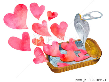 ハートの缶詰 120109471