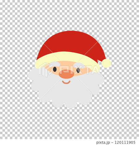 Cute smiling Santa Claus illustration Cute smiling Santa Claus illustration 120111905