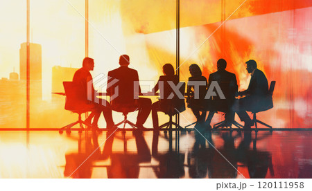 Vibrant and Colorful Cover Art for a Business Presentation 120111958