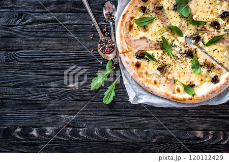 Delicious italian pizza Delicious italian pizza 120112429